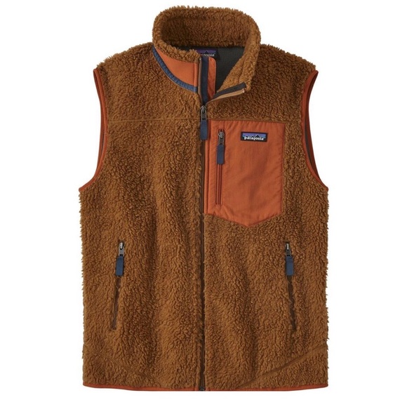 Men’s Patagonia RetroX vest size L bear brown color EUC